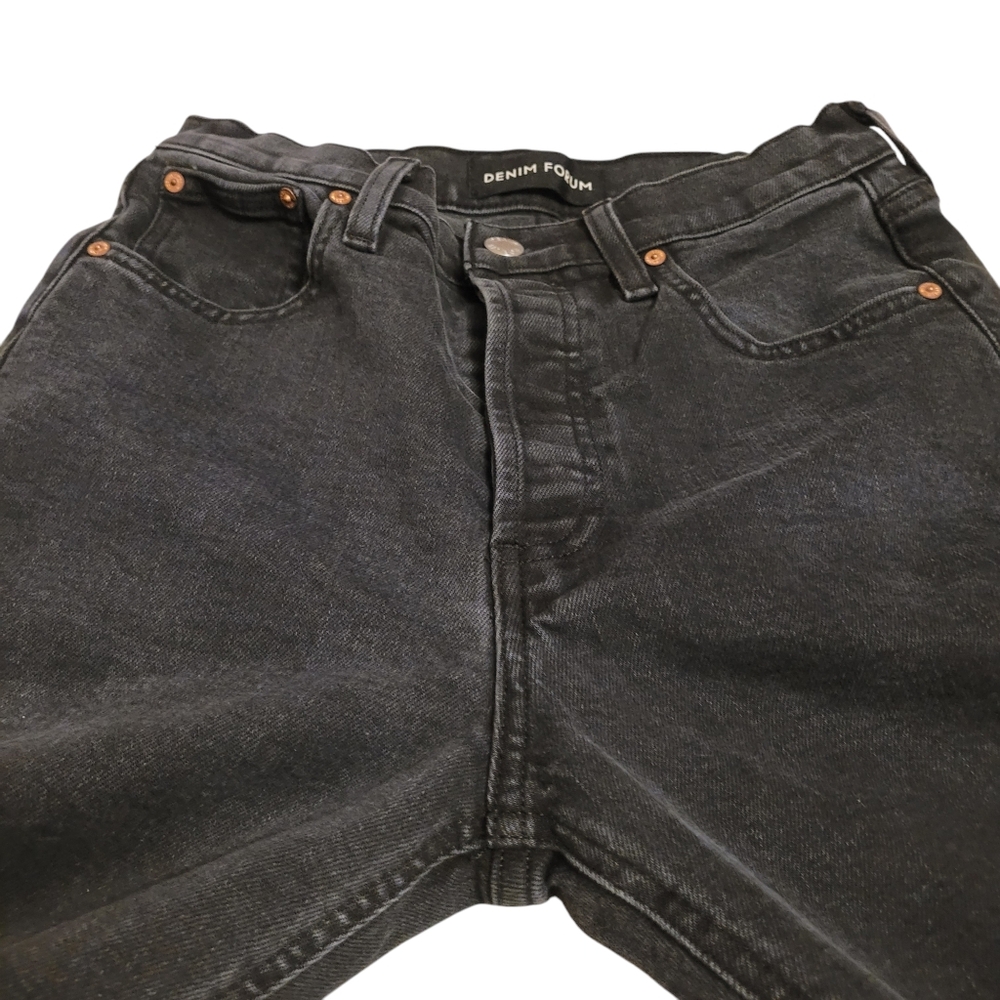 Aritzia Denim Forum the Yoko High-rise slim jeans,Black eyeliner,26/28L - Picture 12 of 16